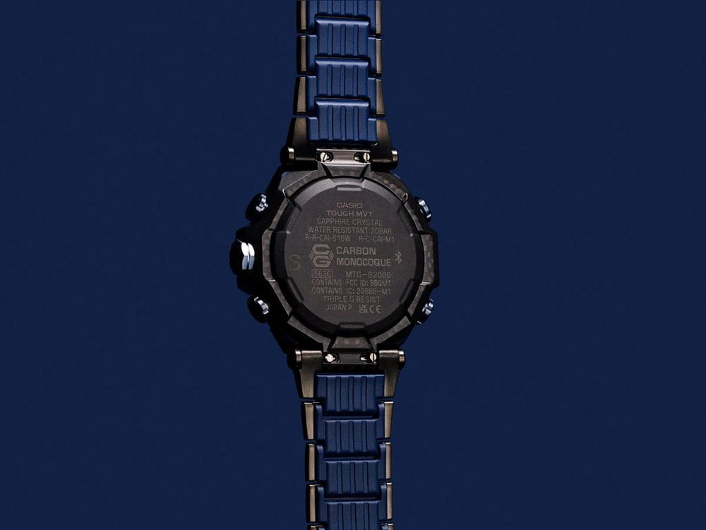 Оригинальные часы Casio Casio G-Shock Premium MTG-B2000YBD-2A электронные калибр механизма  общий вид